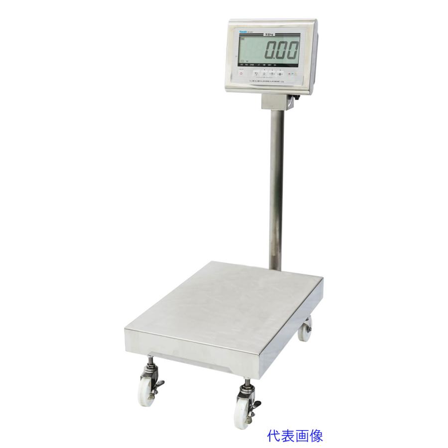 大和製衡 キャスター付 DP-6701N-W-120 ひょう量120kg 20gユニット 雨合羽型デジタル台はかり 検見なし 日本製 Yamato