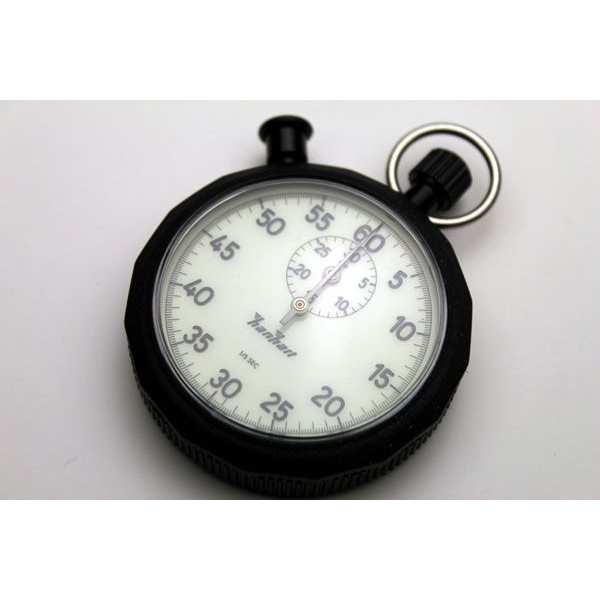 Hanhart ストップウォッチ 122.0401-MO Hanhart 112.0401-00 Crown Stopper Mechanical Stopwatch, 15