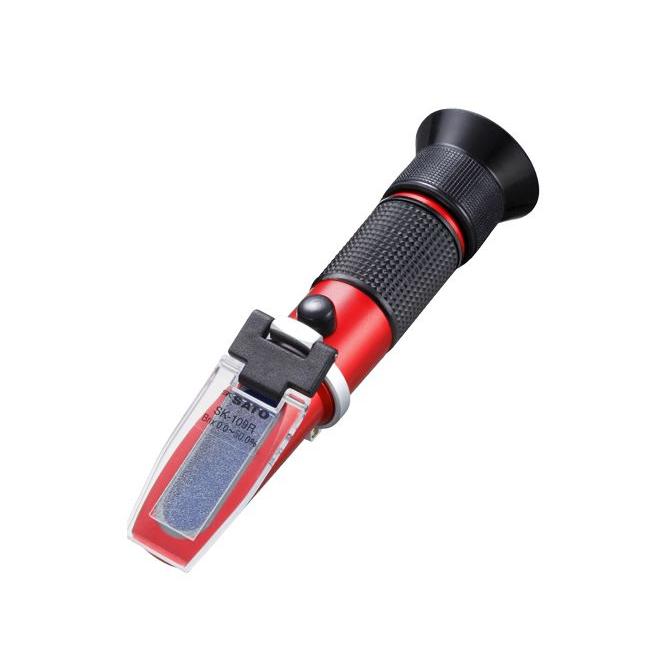 佐藤計量器 SK-109R (Brix0～50%) 手持屈折計 No.0189-00 自動温度補正付 SATO