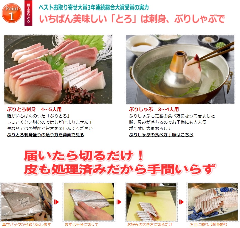 楽天市場 ブリ 刺身用 半身 解体セット ハマチ お取り寄せ 海鮮 丼 カマ トロ グルメ お刺身 極上 魚 ハマチ お取り寄せ大賞受賞 目利き食道 はかた漁師の里