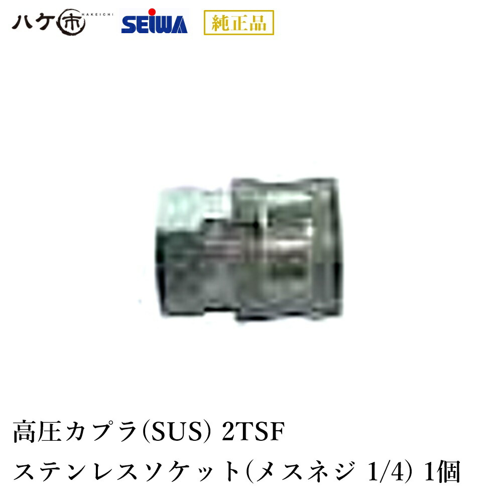 楽天市場】精和産業 洗浄機付属品 高圧カプラ SUS 2TSM 1/4