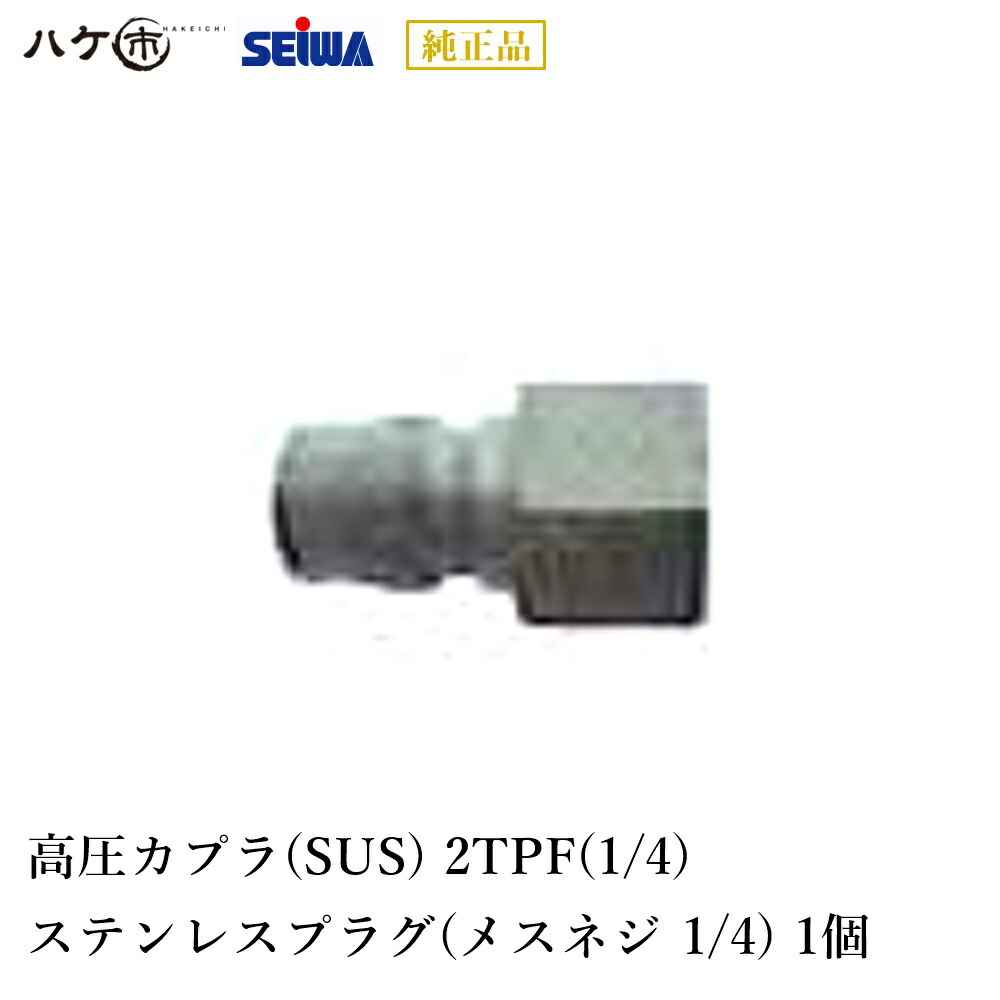 楽天市場】精和産業 洗浄機付属品 高圧カプラ SUS 2TSM 1/4 ステンレス