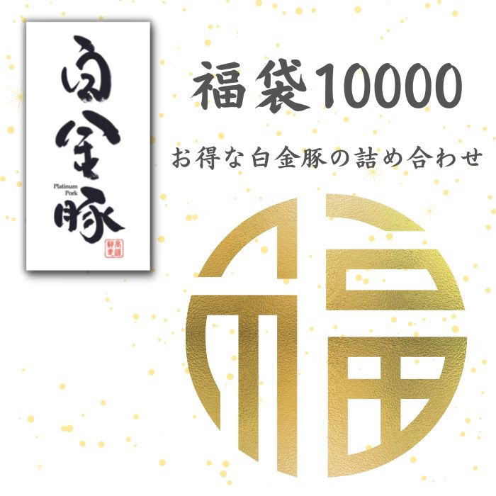 送料無料・冷凍配送【 白金豚 冬 詰め合わせ 10000 福袋 3kg 】 国産 岩手県産 豚肉 プラチナポーク 銘柄豚 ブランド 豚 お取り寄せ グルメ ギフト 贈り物 花巻東北 花巻名物 メガ盛り