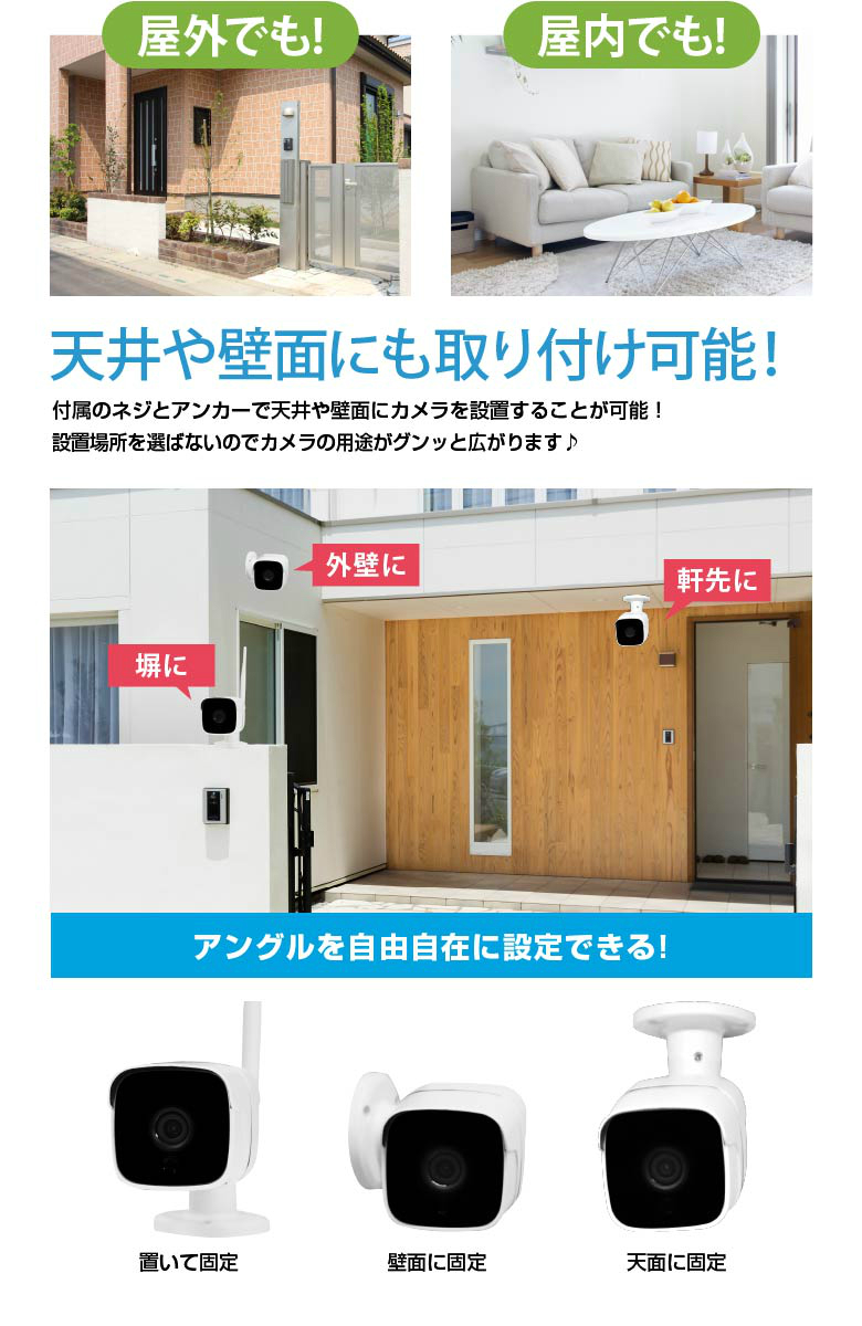 楽天市場 防犯カメラ 屋外 0画素 監視カメラ 防犯カメラセット 小型カメラ 屋内 ワイヤレス 防犯ブザー 日本語アプリ ネットワークカメラ Web カメラ 無線 スマホ 自動録画 遠隔操作 車上荒らし Sdカード 動体検知 暗視モード 簡易防水 お宝発掘マーケット