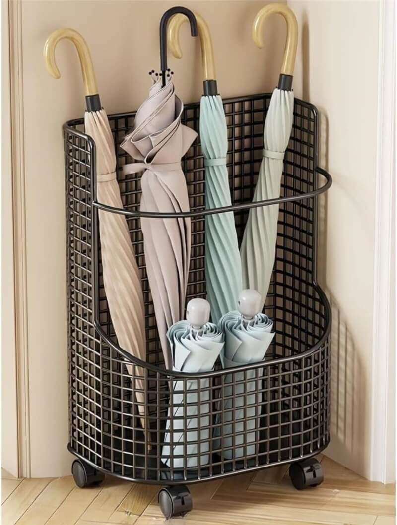 楽天市場】傘立て アンブレラスタンド 玄関収納 鏡仕様 ミラー 杖