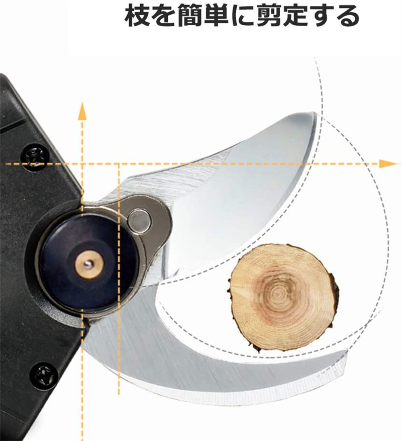 直営ストア 剪定ばさみ 電動刃 電動枝バサミ刃 替刃セット 電動剪定ばさみ充電式はさみのために上刃+下刃 充電式剪定ばさみ刃 電動剪定バサミ切刃  qdtek.vn