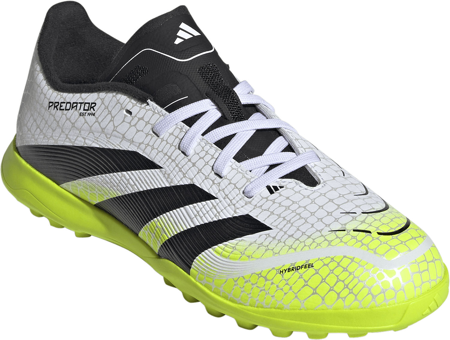 adidas Predator サッカーシューズ ホワイト/ブラック/ライム adidas Predator Accuracy .4 FxG Crazyrush - Footwear White