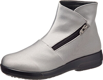 asahi shoes (アサヒシューズ) TOP DRY (トップドライ) ショートブーツ TDY3985 L-GY 【ライトグレー】 AF39859 シューズ・靴 レディース 女性用 グレー 灰 25 {SK}|hakozume