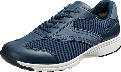 asahi shoes （アサヒシューズ） 医学的ウォーク スニーカー MS-C ダークネイビー 【米国海軍】 KV77206 シューズ・靴 メンズ 成人男性用 米国海軍 紺 25 {SK}