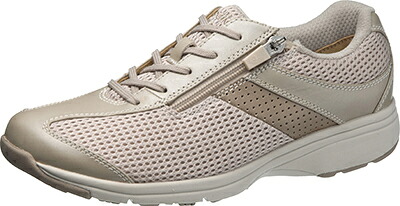 asahi shoes （アサヒシューズ） メディカルウォーク スニーカー MS-L　ベージュメタリック 【ベージュ】 KV77452 シューズ・靴 レディース 女性用 ベージュ 肌 25 {SK}