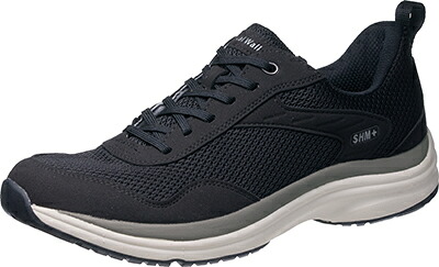 asahi shoes （アサヒシューズ） 医学的ウォーク スニーカー WK M032 黒いこと 【黒いこと】 KV78503 シューズ・靴 メンズ 成人男性用 黒いこと 黒 25 {SK}
