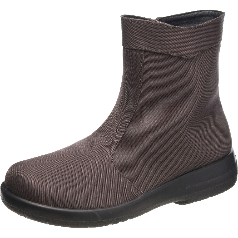 asahi shoes(アサヒシューズ) ミドルブーツ TOP DRY（トップドライ） FS-15330 【ブラックPB】 レディース 女性用 黒 {SK}｜hakozume