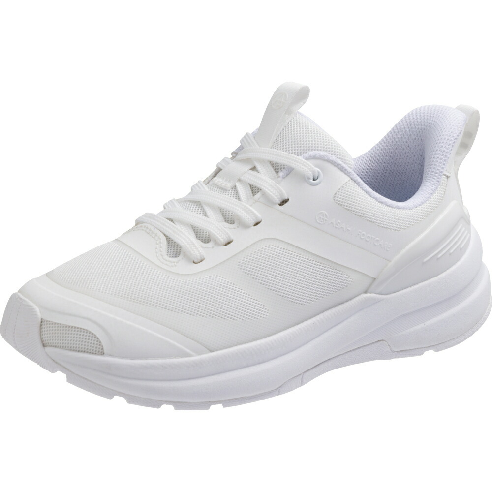 asahi shoes(アサヒシューズ) ローカットスニーカー アサヒフットケア KF71342 【ホワイト】 メンズ 男性用 白 {SK}