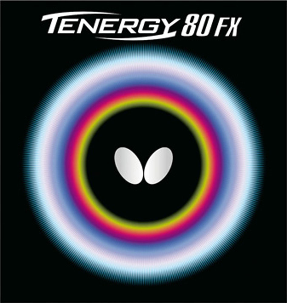 Butterfly （バタフライ） 卓球 ガット・ラバー テナジー80FX 【レッド】 05940 006 ラバー 卓球ラバー メンズ・レディース 男性用・女性用 赤 9999 {NP}