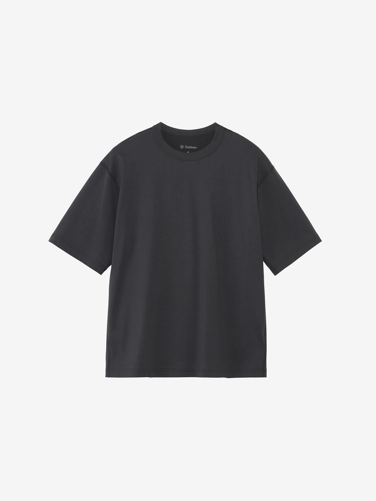 C3fit （シースリーフィット） ボディーケア Tシャツ リオプティマムプレーティングジャージオーバーサイズドティーシャツ（C3fit／ユニセックス） 【インクブラック】 GC45100 IK メンズ・レディース 男性用・女性用 ゴールドウイン インクブラック 黒 {NP} 9,339円