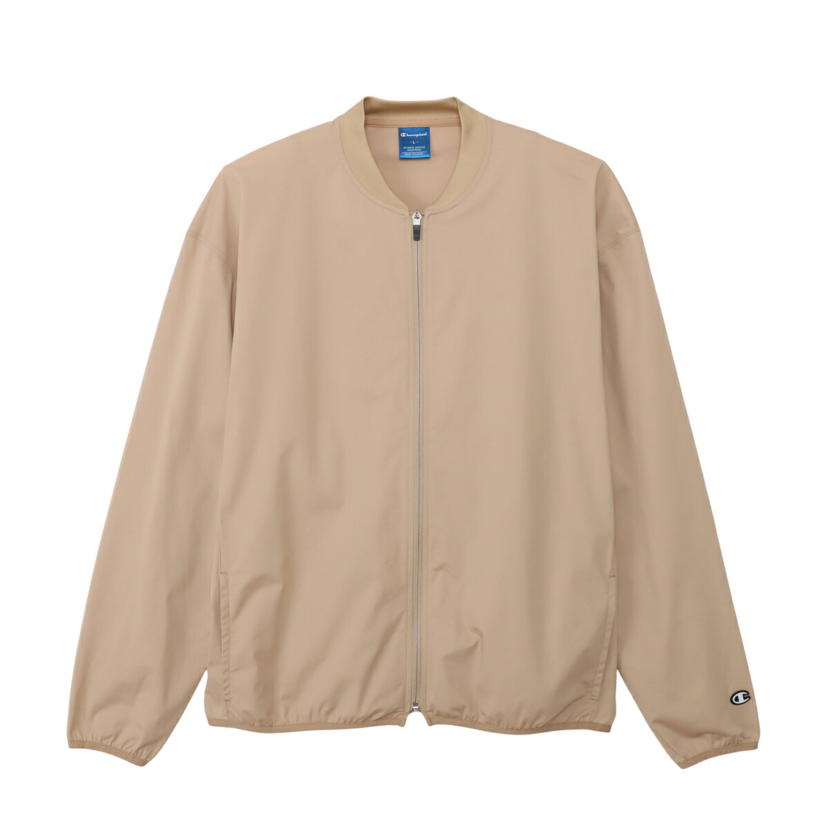 Champion （チャンピオン） トレーニング ジップジャケット ＺＩＰ　ＪＡＣＫＥＴ 【ベージュ】 C3-DSC20 780 トレーニングウェア ユニセックス 男女兼用 男性 女性 メンズ レディース ベージュ 肌 26SS {SK} ≪TEAM≫