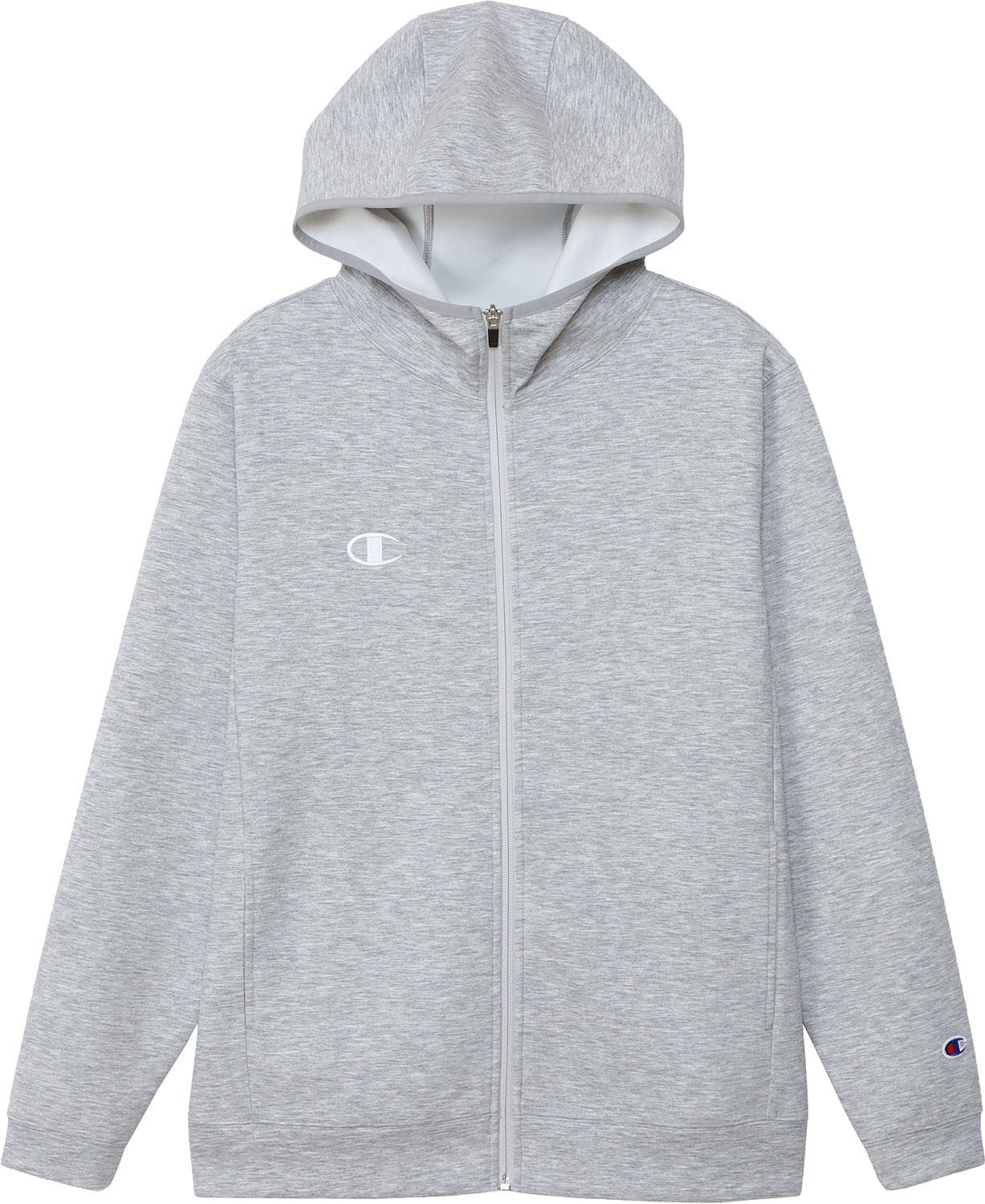 Champion （チャンピオン） マルチスポーツ トレーニングウェア ZIP HOODED JACKET 【オックスフォードグレー】 C3-BS110 070 ＷＵＰニットジャケット パーカー メンズ・レディース 男性用・女性用 グレー 灰 24FW {NP} ≪TEAM≫