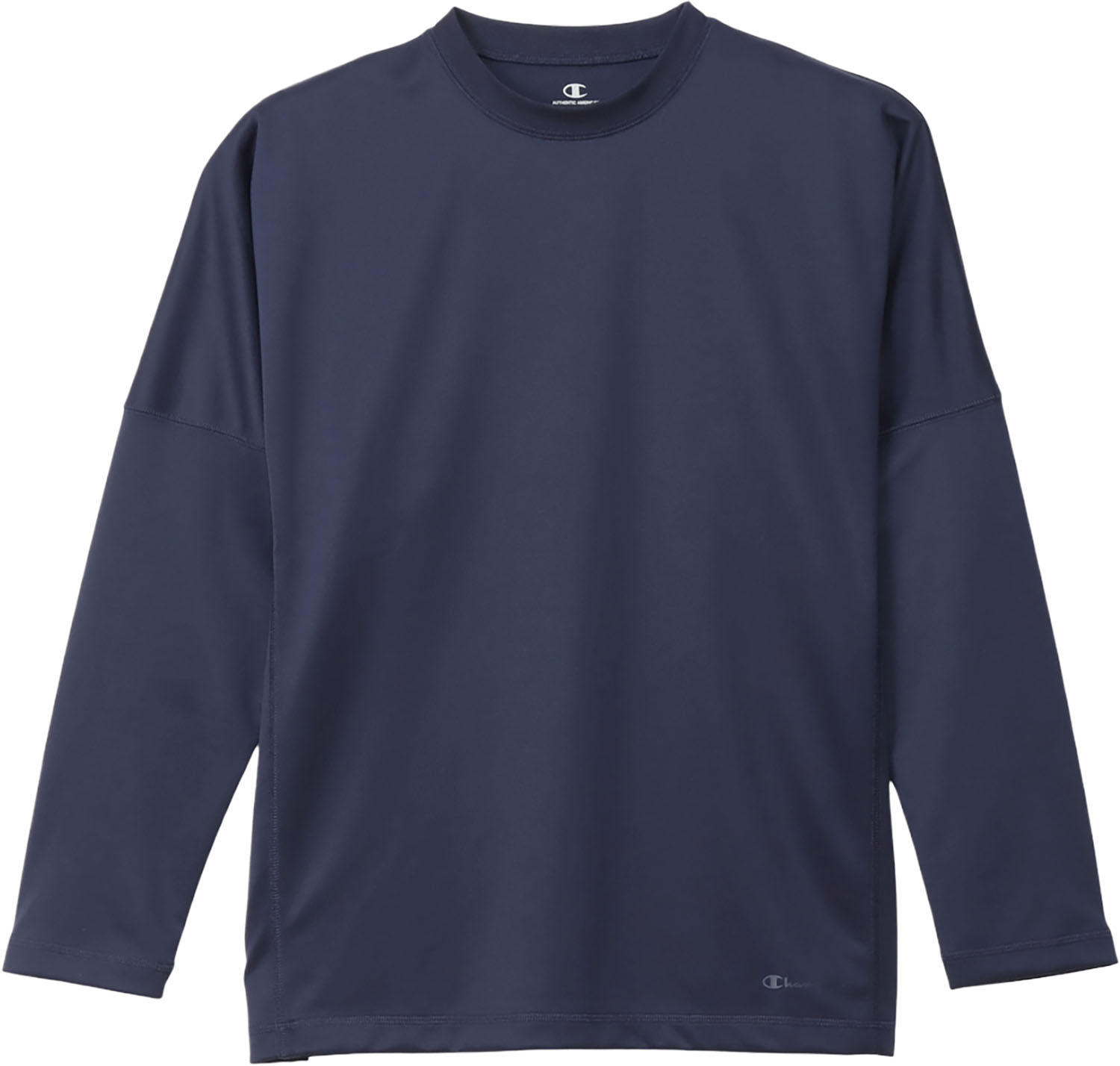Champion （チャンピオン） マルチスポーツ Ｔシャツ LONG SLEEVE T-SHIRT 【ネイビー】 C3-CS490 370 ロングＴシャツメンズ ロングスリーブ メンズ 男性用 ヘインズブランズジャパン ネイビー 紺 25FW {NP}