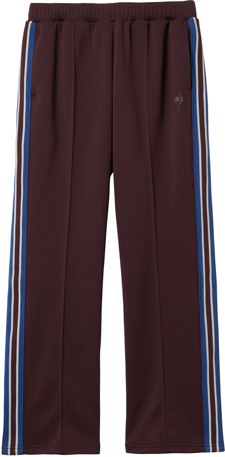 le coq sportif （ルコックスポルティフ） 心地よい 形づくる御召しもの ヘランカヴィンテージカノコジャージパンツ 【赤いこと】 LU5FPZ10L WR00 トレーニングパンツウィメン・ ロングズボン下 レディース 亭主もち用 デサントジャパン 闘技場 ブドウ酒赤いこと 赤 25FW {SK}