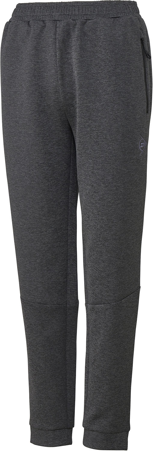 DUNLOP （ダンロップ） テニス スウェット・トレーナ SWEAT PANTS 【杢ブラック】 DAN-3580 295 スウェットパンツメンズ パンツ メンズ・レディース 男性用・女性用 ブラック 黒 20SS {NP}