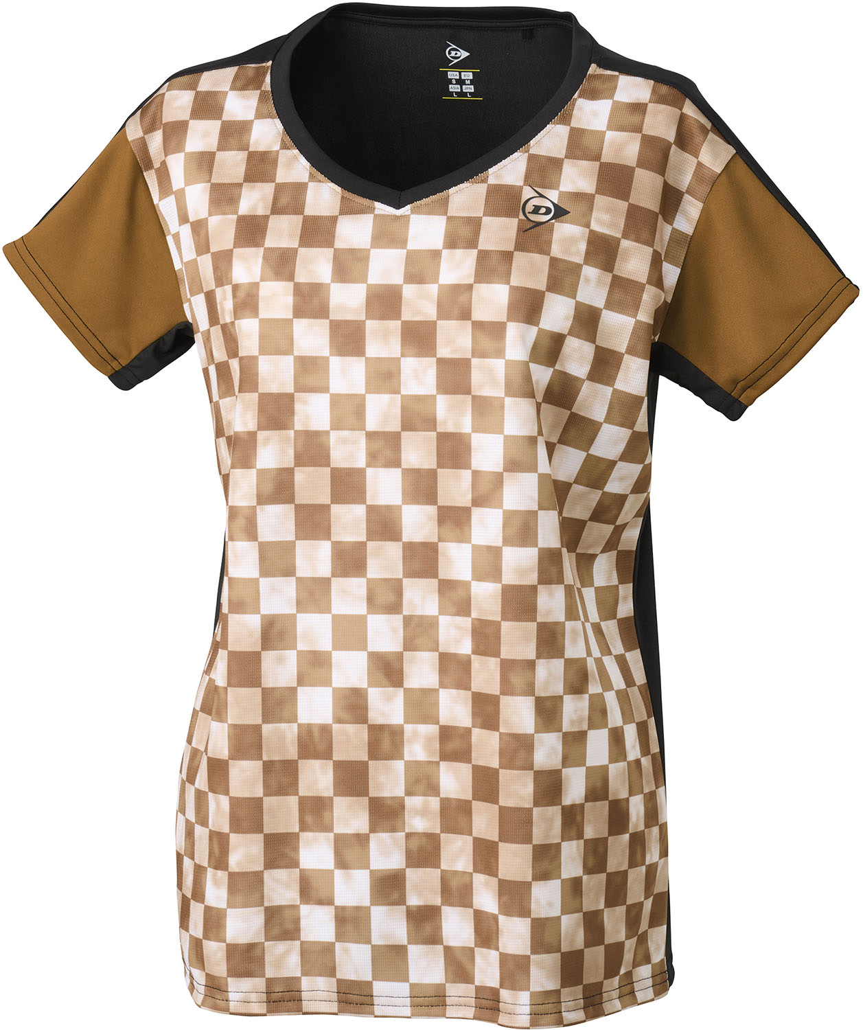 DUNLOP （ダンロップ） 庭球 取り組みプルオーバー・ズボン下 GAME SHIRT 【赤銅色】 DAP-1422W 659 取り組みプルオーバー ウィメンズ 取り組みプルオーバー レディース お上さん用 赤銅色 茶 24SS {SK}