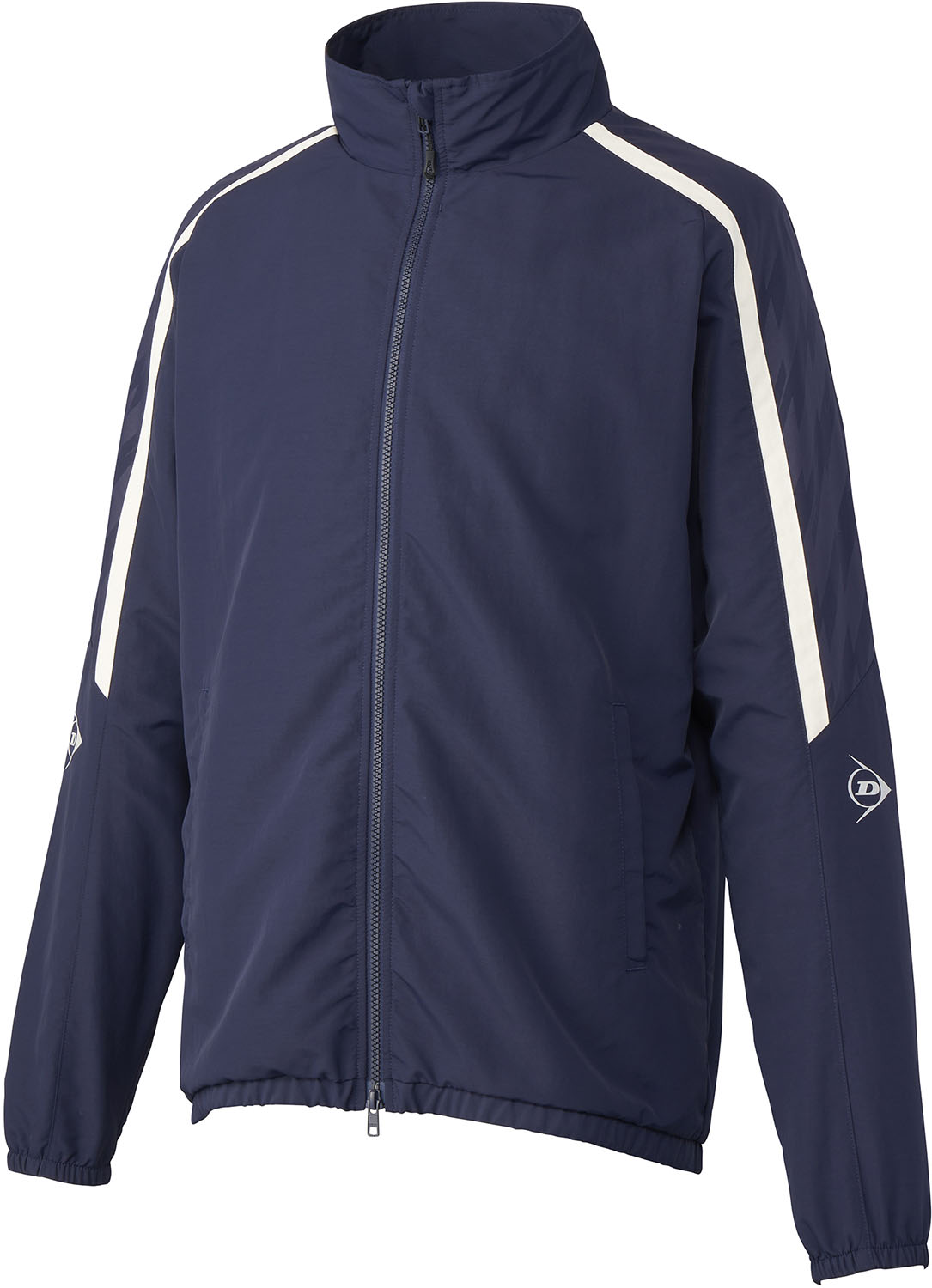 DUNLOP （ダンロップ） テニス ウインドウェア チーム対応 WIND JACKET 【ネイビー】 DAW-4541 545 ウインドジャケット ジャケット メンズ・レディース 男性用・女性用 ダンロップスポーツマーケティング ネイビー 紺 25FW {SK}