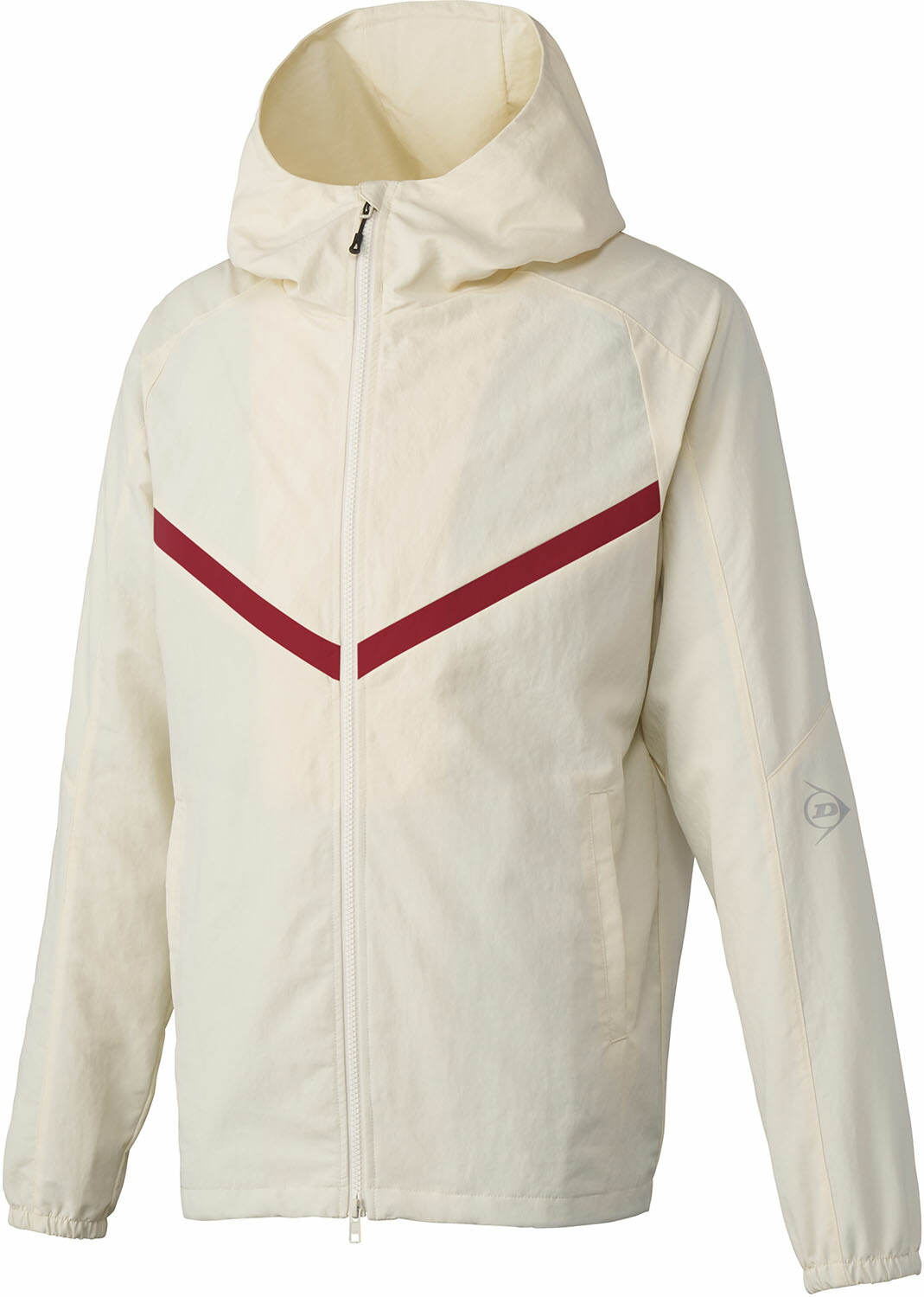 DUNLOP （ダンロップ） テニス ウインドウェア チーム対応 WIND JACKET 【ホワイト】 DAW-4542 310 ウインドジャケット ジャケット メンズ・レディース 男性用・女性用 ダンロップスポーツマーケティング ホワイト 白 25FW {SK}