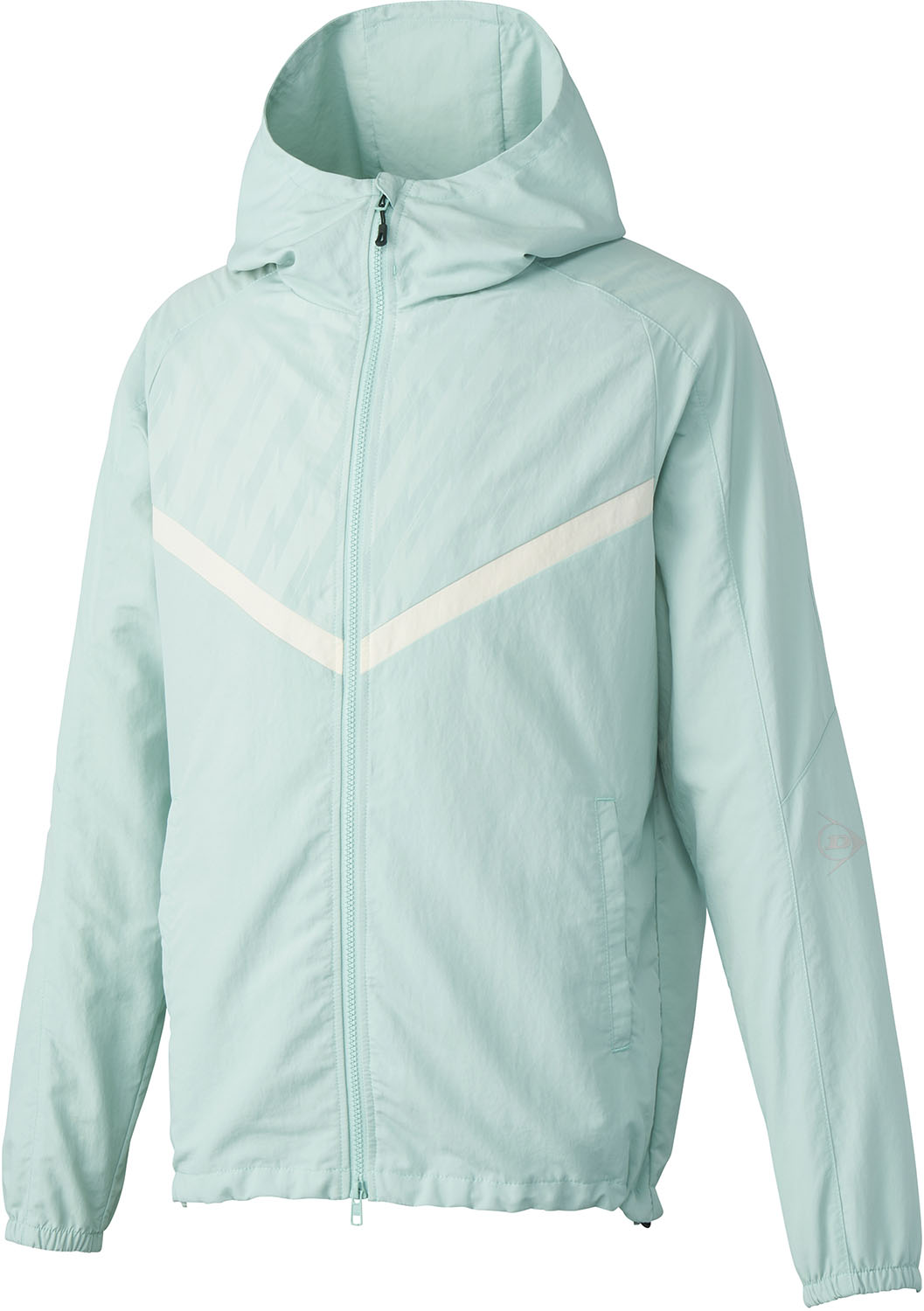 DUNLOP （ダンロップ） テニス ウインドウェア チーム対応 WIND JACKET 【ブルー】 DAW-4542 534 ウインドジャケット ジャケット メンズ・レディース 男性用・女性用 ダンロップスポーツマーケティング ブルー 青 25FW {SK}｜hakozume