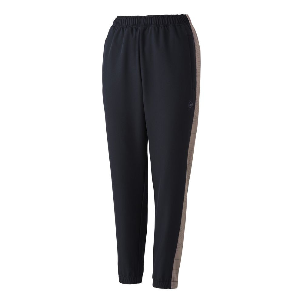 DUNLOP （ダンロップ） 庭球 形づくる御召しもの WOMEN\u0027S 25春夏 TRACK PANTS DAF-5581W 【黒いこと】 DAF-5581W 900 ロングズボン下 ズボン下 レディース 亭主もち用 ダンロップスポーツ販売 黒いこと 黒 26SS {SK}