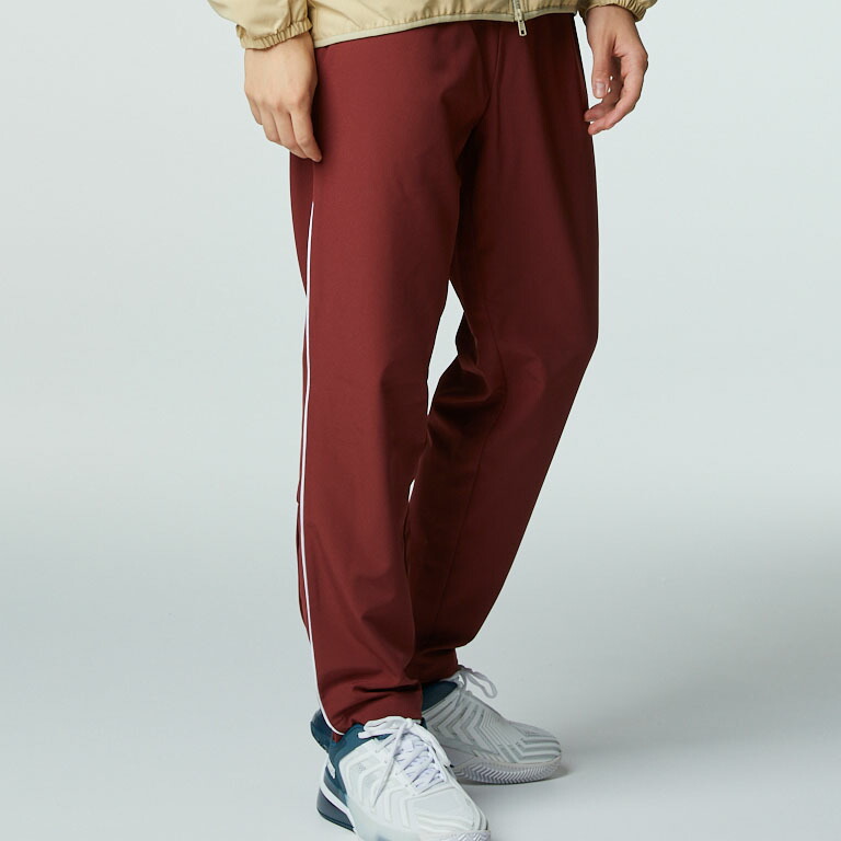 DUNLOP （ダンロップ） 庭球 形づくる御召しもの UNISEX 26春夏 TRACK PANTS DAF-5680 【マロン赤銅色】 DAF-5680 658 ロングズボン下 ズボン下 メンズ・レディース 成人男性用・亭主もち用 ダンロップスポーツ販売 赤銅色 茶 26SS {SK}