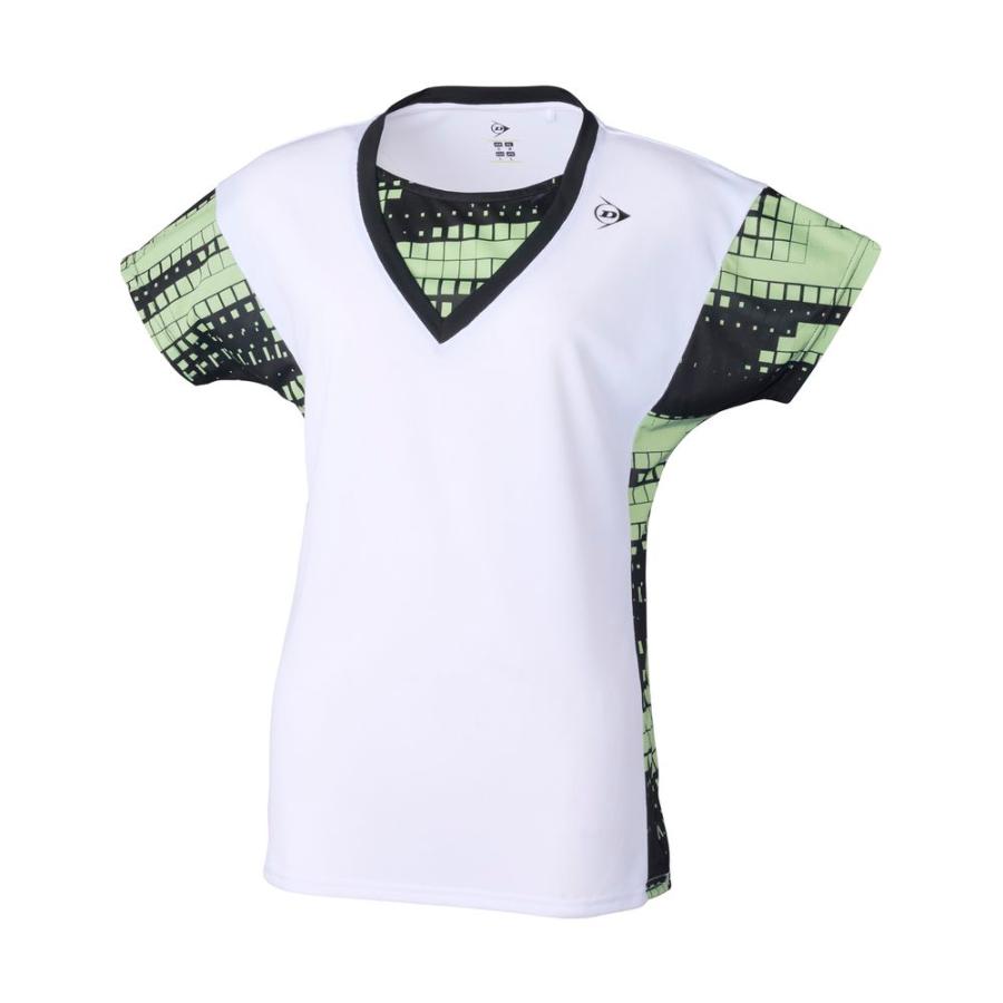 DUNLOP （ダンロップ） 庭球 取り組みプルオーバー・ズボン下 UNISEX 26春夏 GAME SHIRT DAP-1603 【白いこと】 DAP-1620W 003 取り組みプルオーバー 遊撃手捩り レディース お上さん用 ダンロップスポーツ販売 白いこと 白 26SS {NP}