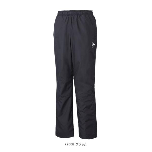 DUNLOP （ダンロップ） 庭球 陳列場御召しもの UNISEX 24春夏* WIND PANTS（お坊っちゃん相応うひな形）DAW-4391 【黒いこと】 DAW-4391 900 ズボン下 ロングズボン下 メンズ・レディース 成人男性用・亭主もち用 ダンロップスポーツ販売 黒いこと 黒 26SS {SK}
