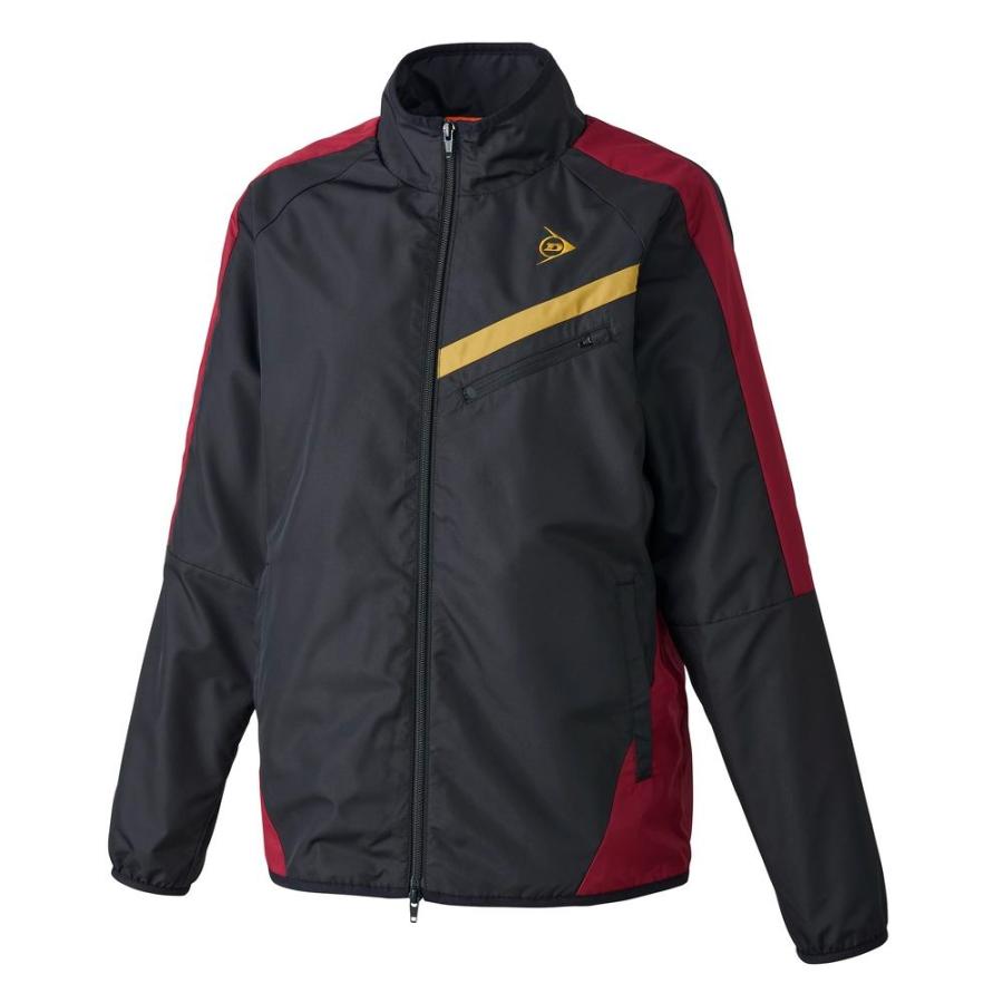 DUNLOP （ダンロップ） テニス ウインドウェア WOMEN'S 24秋冬 WIND JACKET DAW-4460W 【ブラック】 DAW-4461W 900 ジャケット ジャケット レディース 女性用 ダンロップスポーツマーケティング ブラック 黒 26SS {SK}