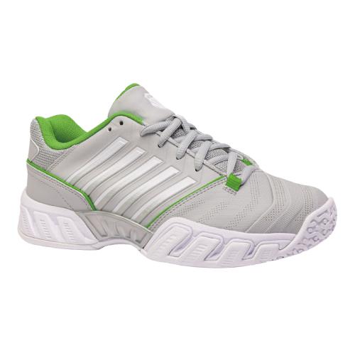 DUNLOP （ダンロップ） 庭球 シューズ  ケイ・スイス連邦 ビックショット 点火装置 4 オムニ W （K-SWISS） 【点火装置薄墨色×菩提樹(GL)】 KS97010034 庭球シューズ シューズ レディース お上さん用 薄墨色 灰 緑 26SS {SK}