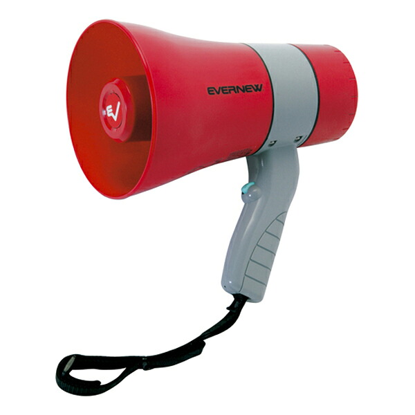 EVERNEW（エバニュー） 体育用品 器具・備品 拡声器06S 【レッド】 EKB118 赤 アカ 21 {SK}
