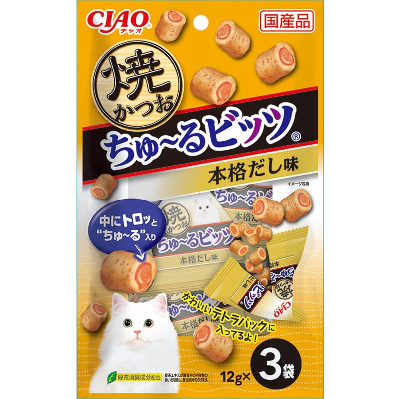 【マメ】焼本かつお　焼かつお　ふつうサイズ　80本セット 商品情報 - キャットフード - | いなばペットフード株式会社