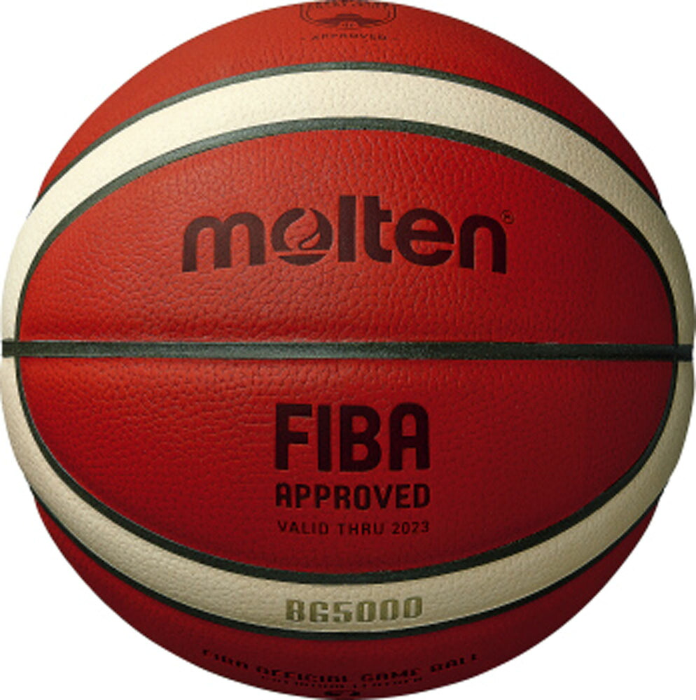 molten（モルテン） バスケットボール ボール バスケットボール 7号球 FIBA オフィシャルゲームボール 【オレンジ/アイボリー】 メンズ・レディース 男性用・女性用 B7G5000 橙 肌 {SK}