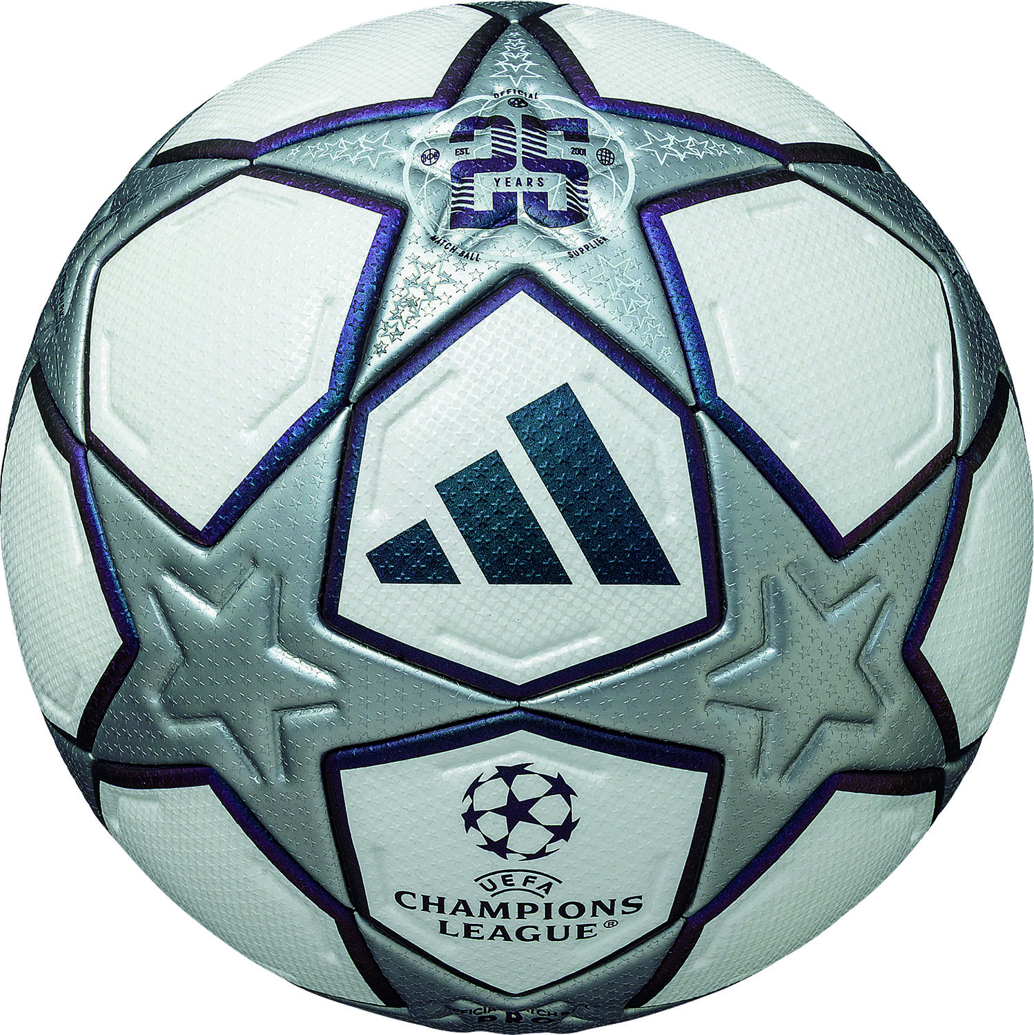 adidas （アディダス） サッカー ボール フィナーレ 25周年 プロ 【ホワイト/シルバー】 ADF540TF ボール５号 サッカーボール ジュニア・キッズ 子供用 株）モルテン ホワイト 白 銀 26SS {SK}｜hakozume