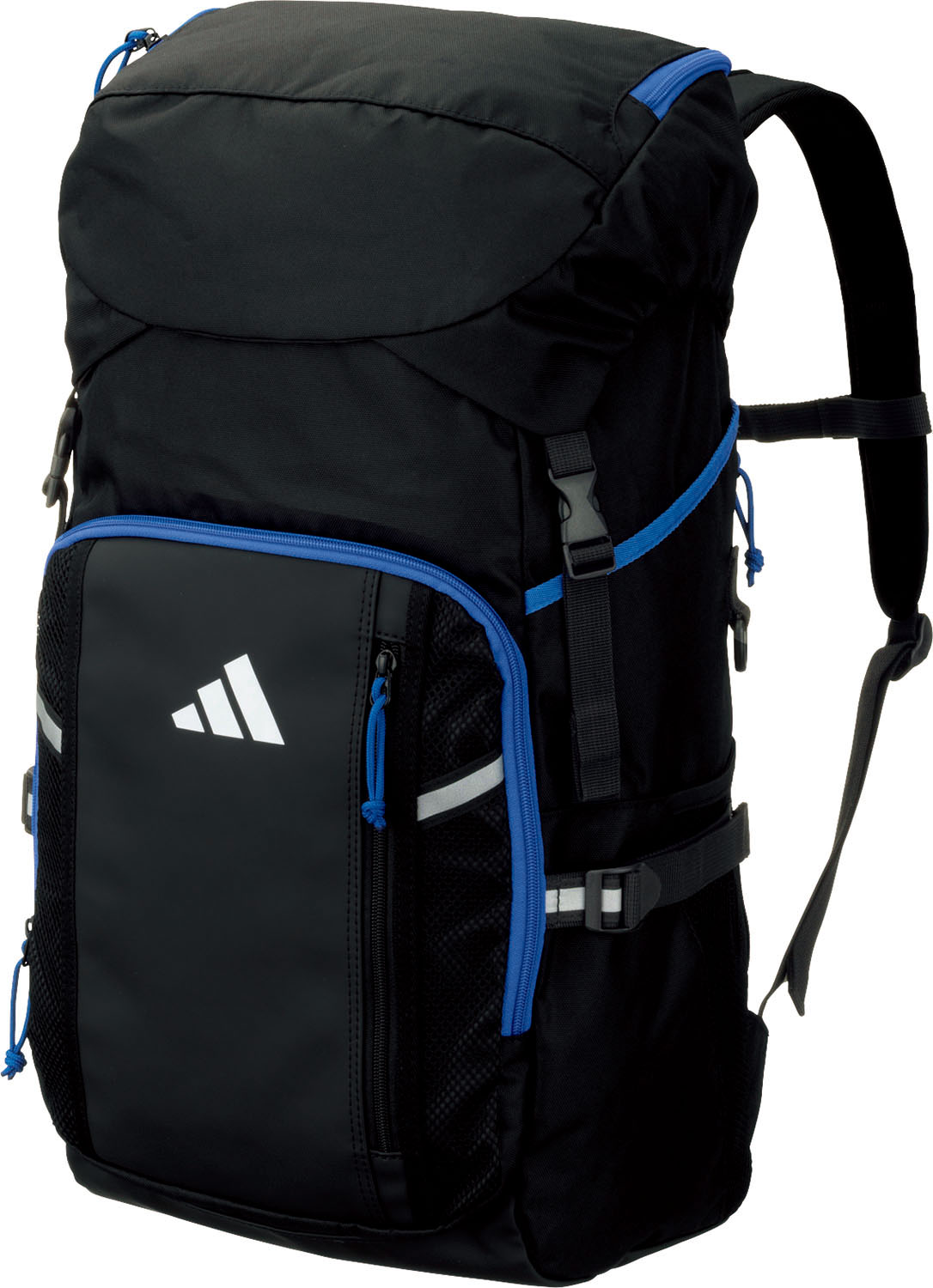 adidas （アディダス） 蹴球 御徒面子 どんぶり鉢用デイパック 【黒いこと×ブライトロイヤル】 自動データ処理45BKB うしろ側容器に並べる デイパック 黒いこと 黒 24 {SK}