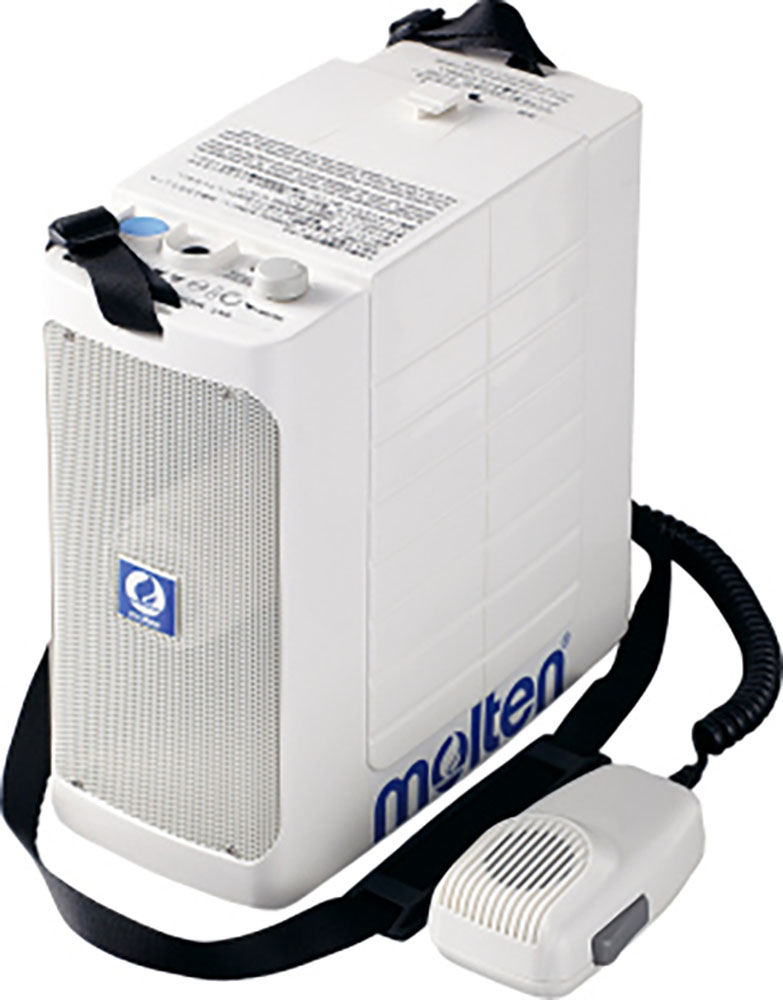 molten （モルテン） 授業時間体育物の具 競技大会小物 肩肉型メガホン6W 【白いこと】 EP06P 競技大会装置 メンズ・レディース 成人男性用・亭主もち用 白 9999 {SK}