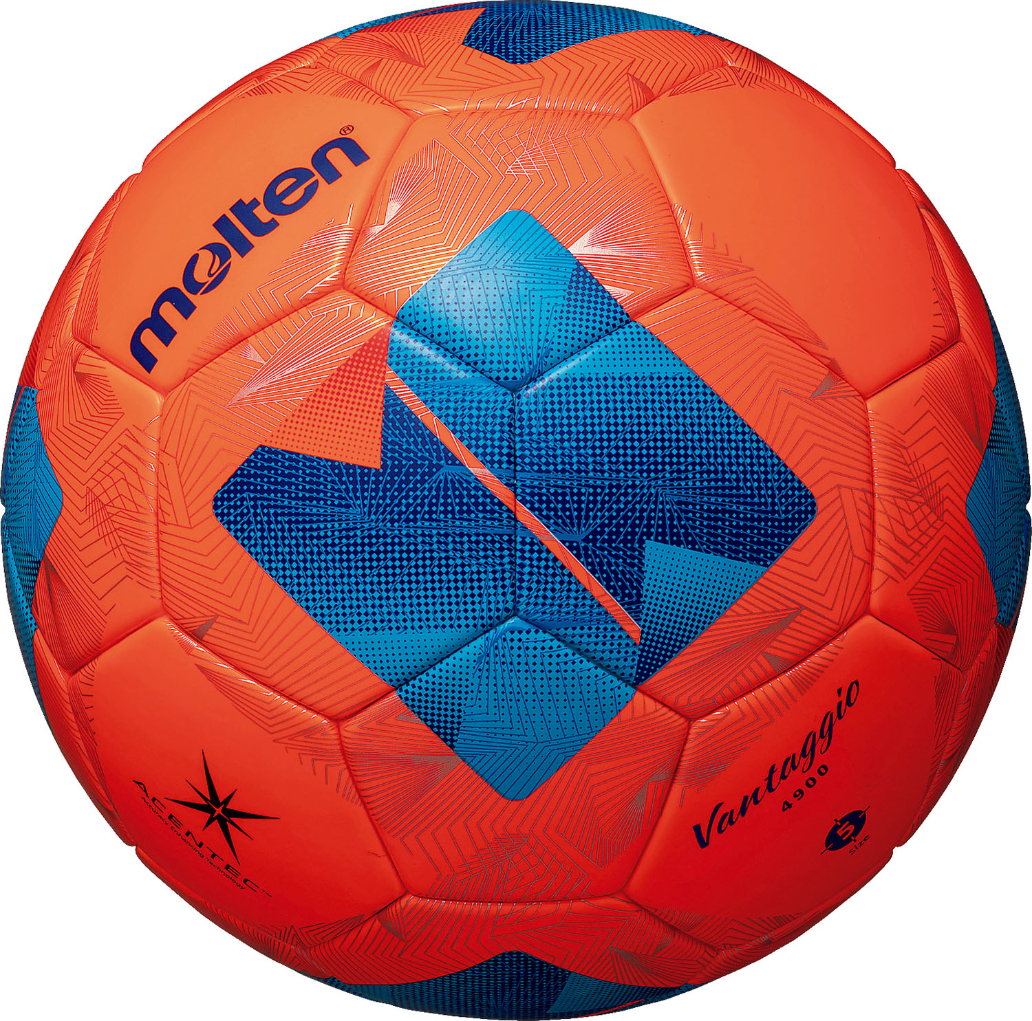 molten （モルテン） サッカー ボール ヴァンタッジオ 4900 芝用 【オレンジ】 F5N4900OB ボール５号 サッカーボール ユニセックス 男性用・女性用 オレンジ 橙 24SS {SK}