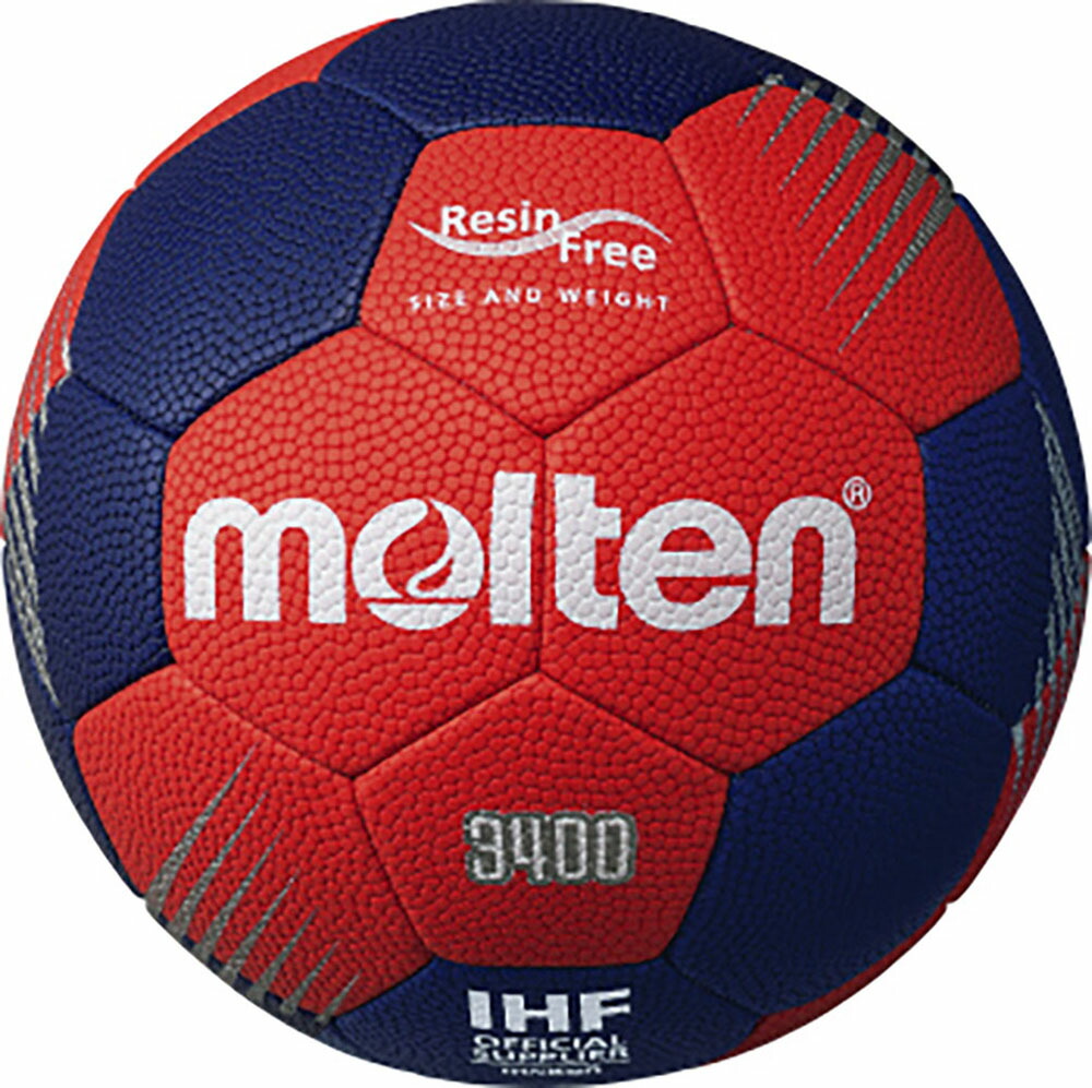 molten （モルテン） ハンドボール・ドッジボール ボール ハンドボール F3400 0号球 【レッド×ネイビー】 H0F3400-RN 競技ボール ジュニア キッズ 子供用 赤 紺 21 {SK}