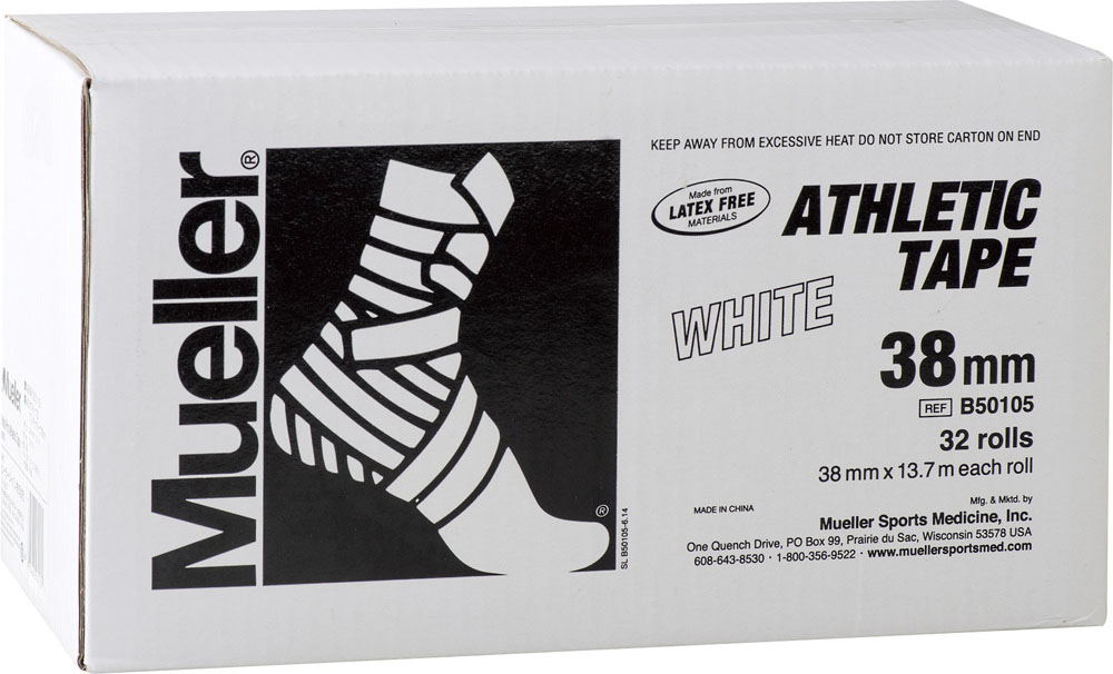 【24個セット販売】 Mueller（ミューラー） トレーニング・フィットネス サポーター・テープ・包帯 パフォームプラス テープ 50mm チームパック 非伸縮 コットン テーピング 〈はさみ不要・手で切れる〉 【ホワイト】 メンズ・レディース 男性用・女性用 130183 白 {SK} 楽天市場】【24個セット販売】 Mueller（ミューラー） トレーニング