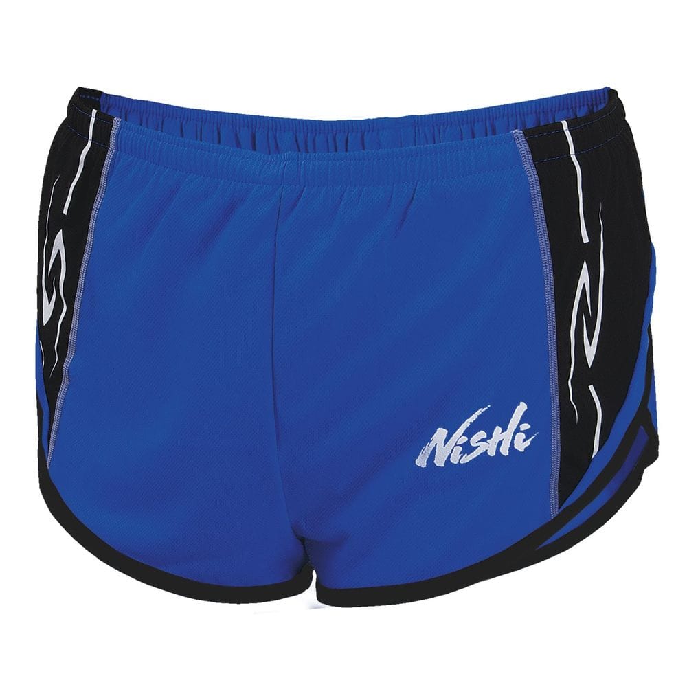 NISHI（ニシ） ランニング 陸上 ランニングパンツ MEN'S 【マリンブルー／ブラック】 N66-008N 4207 メンズ　男性用 濃青 黒 {NP}