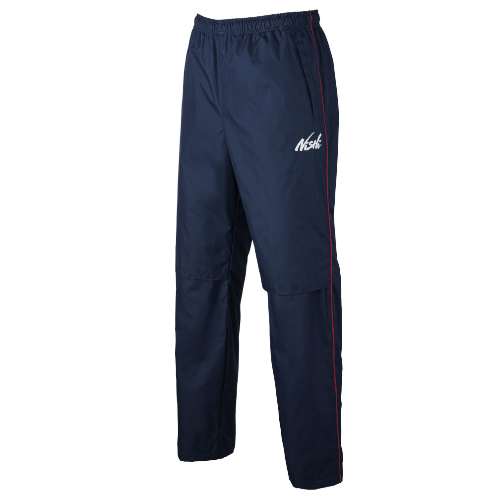 NISHI（ニシ） 駈けっくら 大地 ライトブレーカーパンツ 【米国海軍／赤いこと】 N84-24P 0506 メンズ・レディース 成人男性用・亭主もち用 濃紺色 赤 {SK}