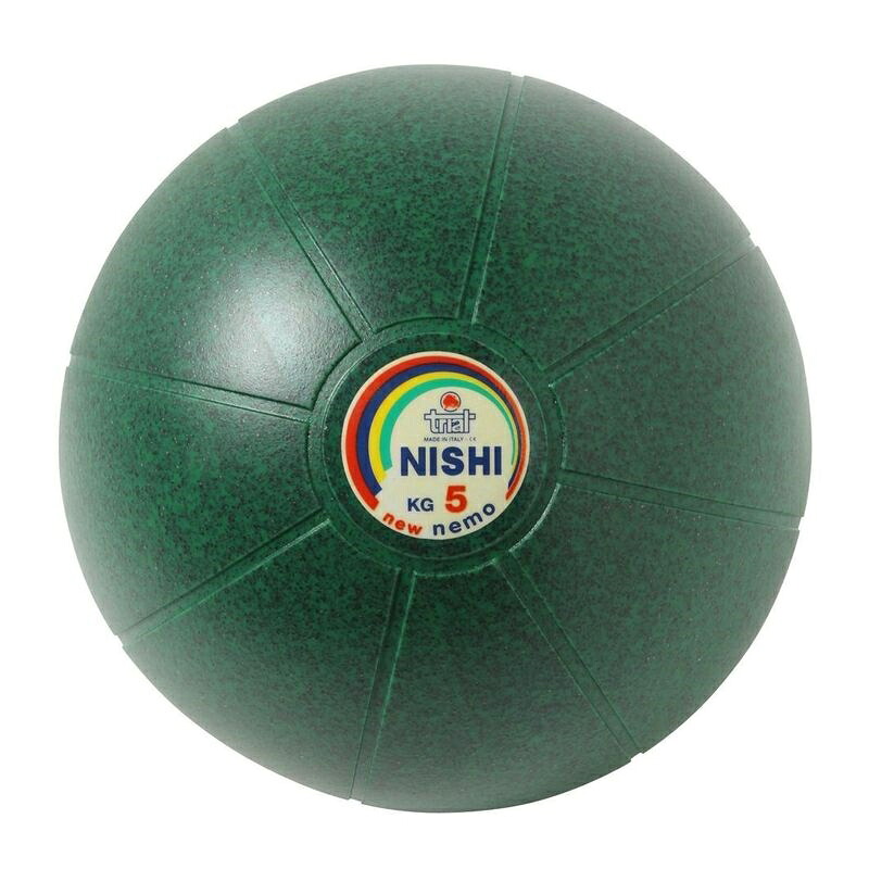 NISHI(ニシ) エクササイズ トレーニング 野球 ネモメディシンボール 5kg 【グリーン】 NT5885C 960 メンズ・レディース 男性用・女性用 緑 {SK}|hakozume