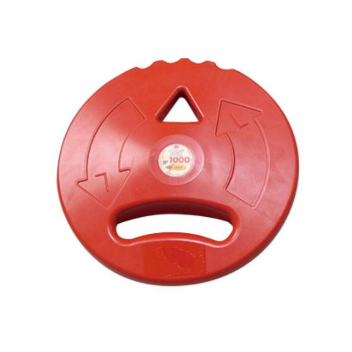NISHI（ニシ） 体育 大地 IAAFキッズ DISC 1000g 【赤いこと】 T5353 960 キッズ ちびっ子用 赤 {SK}