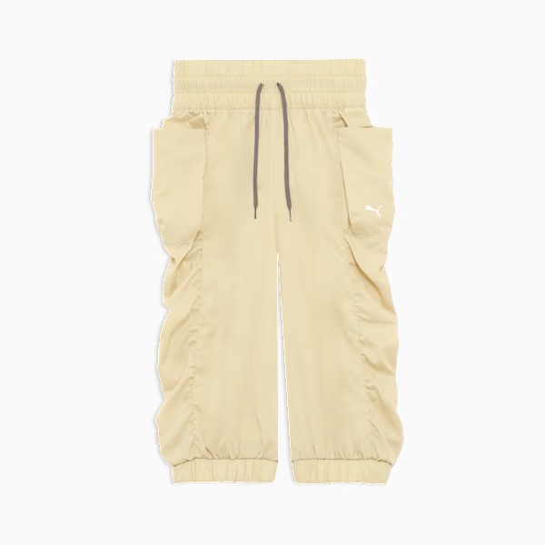 PUMA （プーマ） マルチスポーツ トレーニングパンツ スタジオ 七分丈 パンツ 【ベージュ】 525263 90 ロングパンツ パンツ レディース 女性用 プーマジャパン ベージュ 肌 26SS {SK}