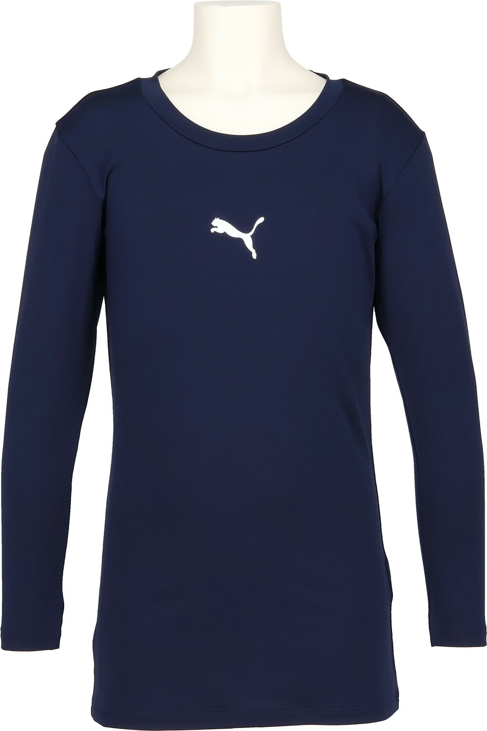 【楽天市場】PUMA （プーマ） サッカー Tシャツ コンプレッション ジュニア クルーネック LS シャツ 【ネイビー】 660769 06 ...