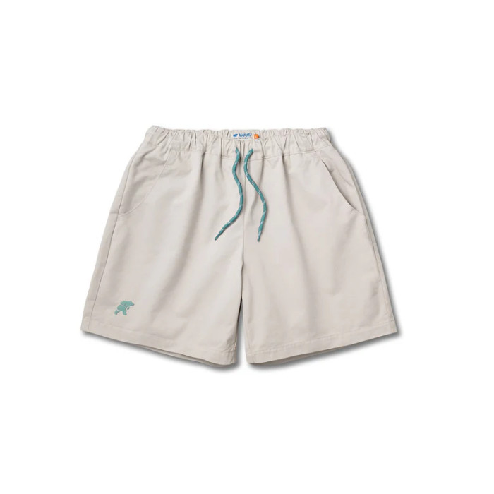 Seed（シード） KARHU （カルフ） ウェア ショートパンツ TRAMPAS SHORTS 【SILVER LINING / MINERAL BLUE （シルバーライニング/Mブルー）】 KA0147001 ハーフパンツ ズボン ボトムス 男女兼用 レディース 女性用 白 青 25 {SK}